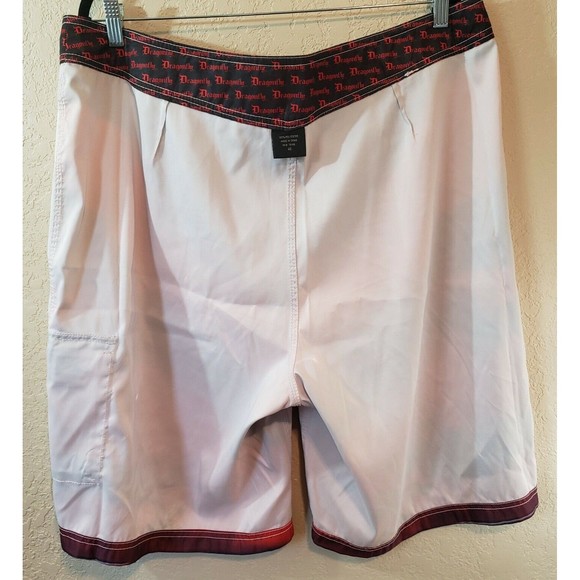 Iron Maiden Vintage Dragonfly Eddy Board Shorts Swim Trunks Sz 40 - Picture 8 of 8